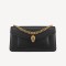 Bulgari SERPENTI EAST-WEST MAXI CHAIN SHOULDER BAG Black