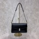 Bulgari EAST-WEST SHOULDER BAG Black