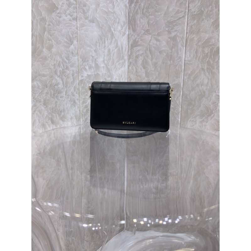 Bulgari EAST-WEST SHOULDER BAG Black