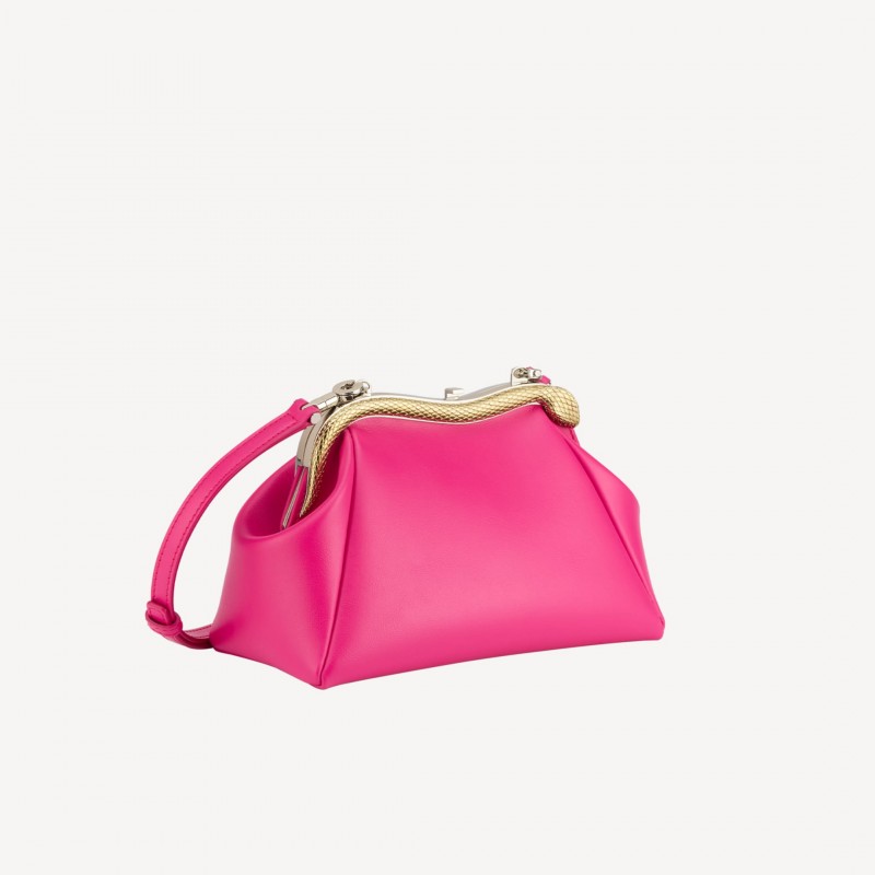 Bulgari SERPENTINE POUCH Pink 19.5 x 14 x 10 cm