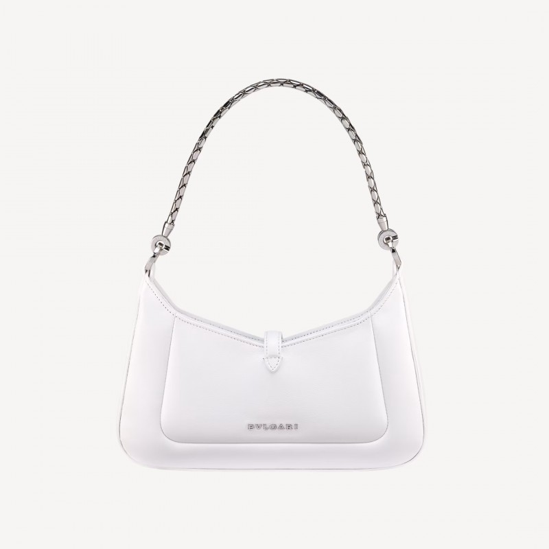 Bulgari SERPENTI BAIA SHOULDER BAG White