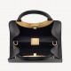 Bulgari BVLGARI ROMA SMALL TOP HANDLE BAG Black