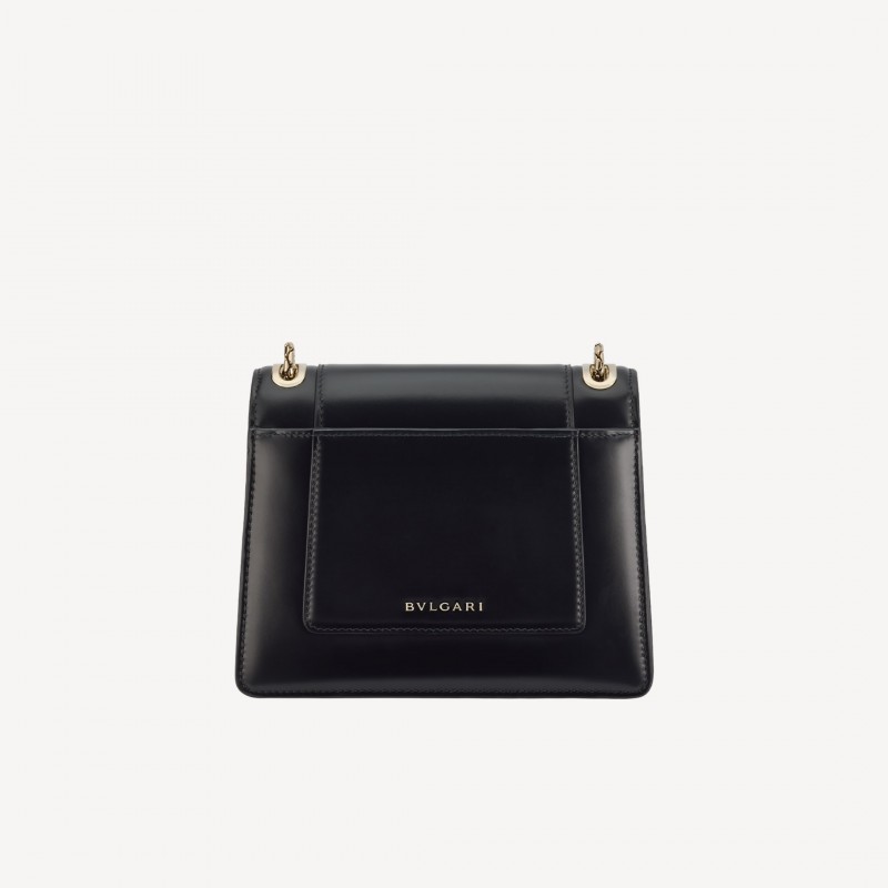 Bulgari SERPENTI FOREVER DAY-TO-NIGHT SHOULDER BAG Black