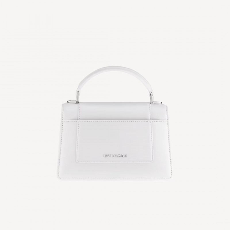 Bulgari SERPENTI FOREVER MINI TOP HANDLE BAG White