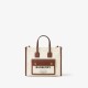 Burberry Mini Freya Tote Natural/Tan