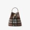 Burberry Small TB Bucket Bag Dark Birch Brown