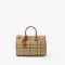 Burberry Medium Check Bowling Bag Archive Beige/Briar Brown