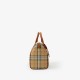 Burberry Medium Check Bowling Bag Archive Beige/Briar Brown