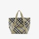 Burberry Medium Field Tote  Lichen