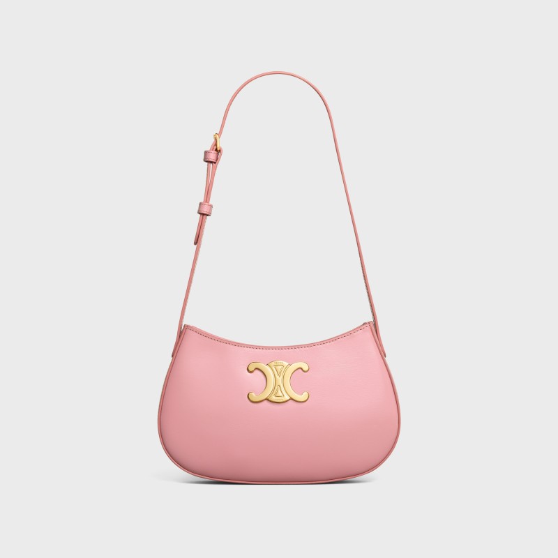 Celine MEDIUM TILLY BAG IN SHINY CALFSKIN ROSY