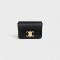 Celine TEEN TRIOMPHE BAG IN SHINY CALFSKIN BLACK