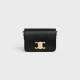 Celine TEEN TRIOMPHE BAG IN SHINY CALFSKIN BLACK