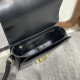 Celine TEEN TRIOMPHE BAG IN SHINY CALFSKIN BLACK