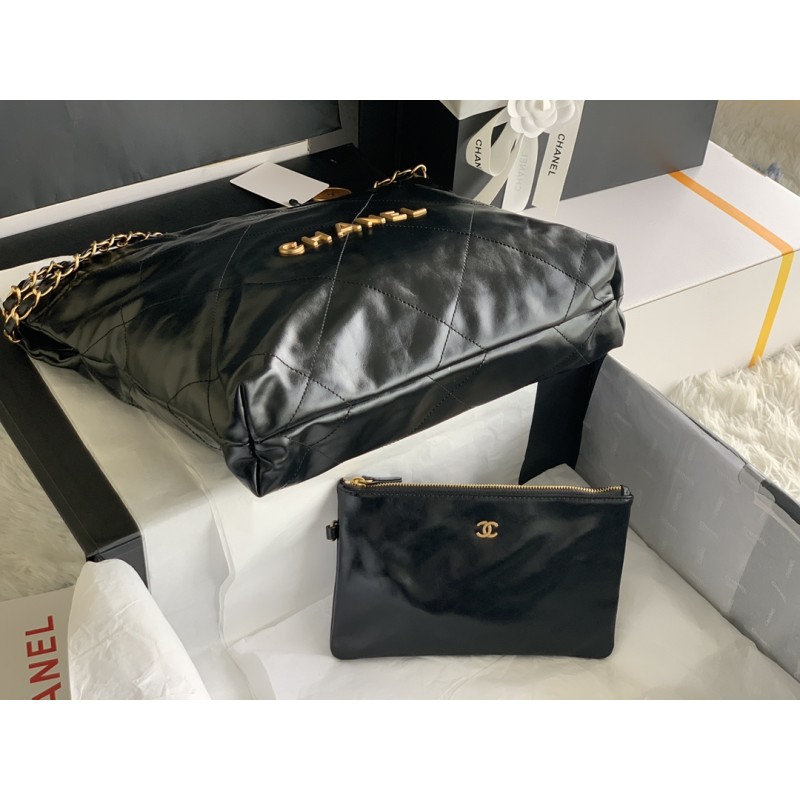 CHANEL 22 SMALL HANDBAG Black