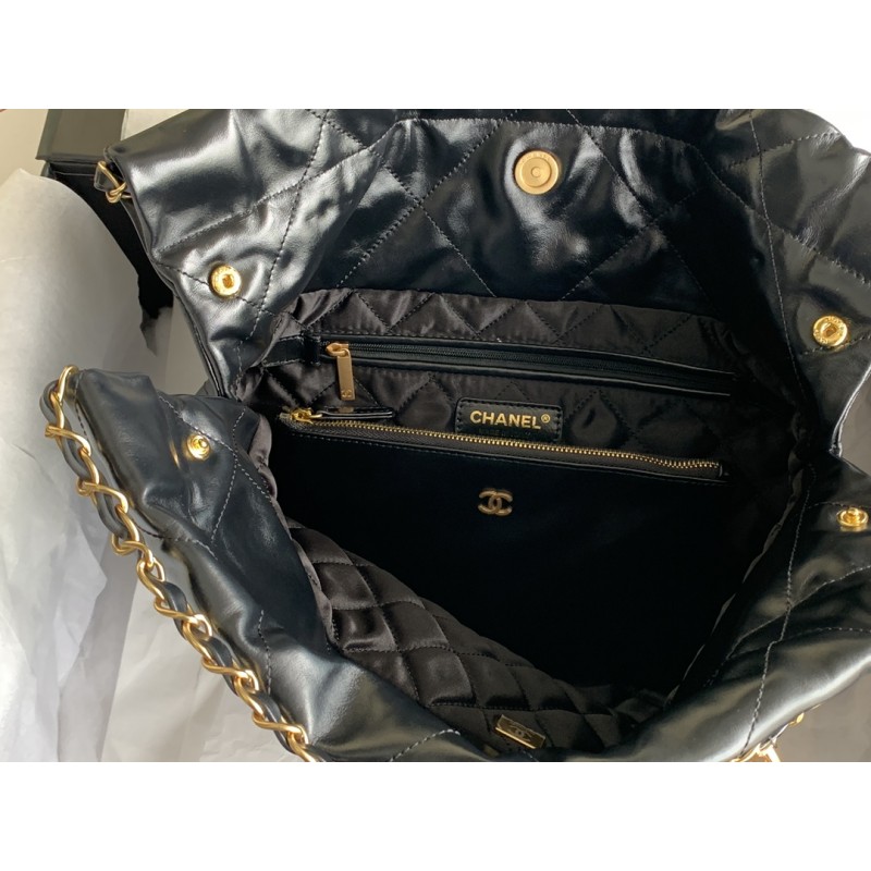 CHANEL 22 SMALL HANDBAG Black