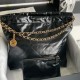 CHANEL 22 HANDBAG Black