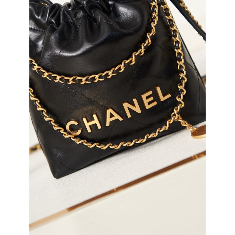 CHANEL 22 MINI HANDBAG Black