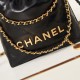 CHANEL 22 MINI HANDBAG Black