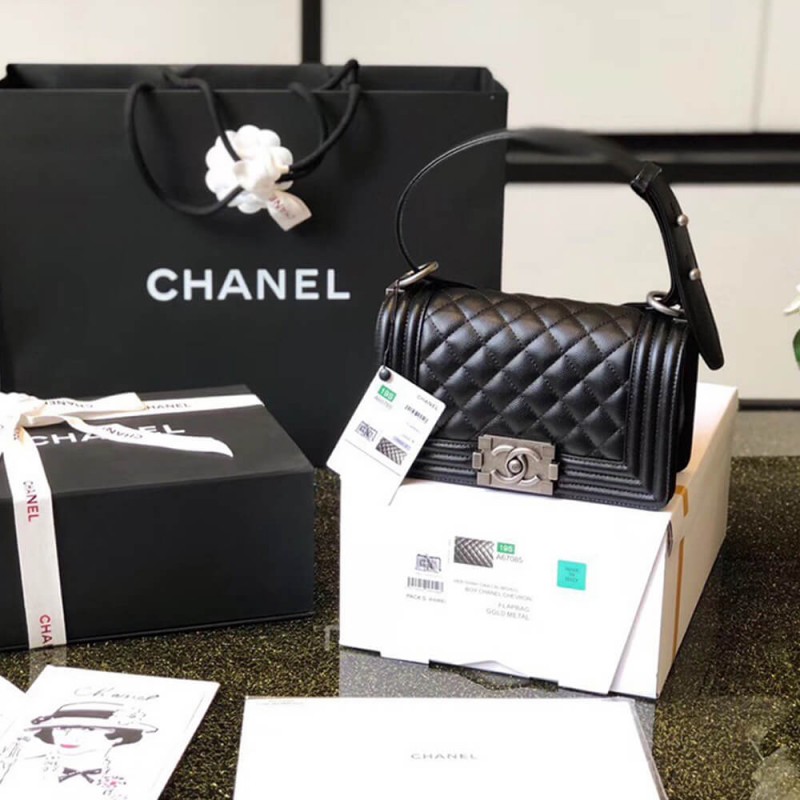 CHANEL SMALL BOY CHANEL HANDBAG