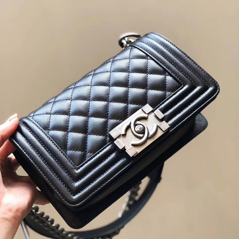 CHANEL SMALL BOY CHANEL HANDBAG