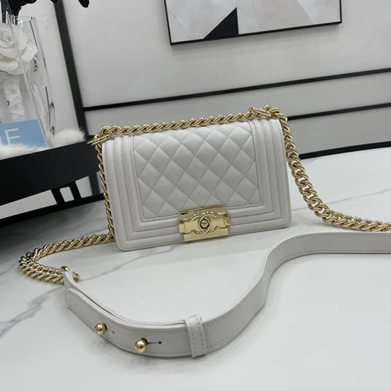 CHANEL SMALL BOY CHANEL HANDBAG