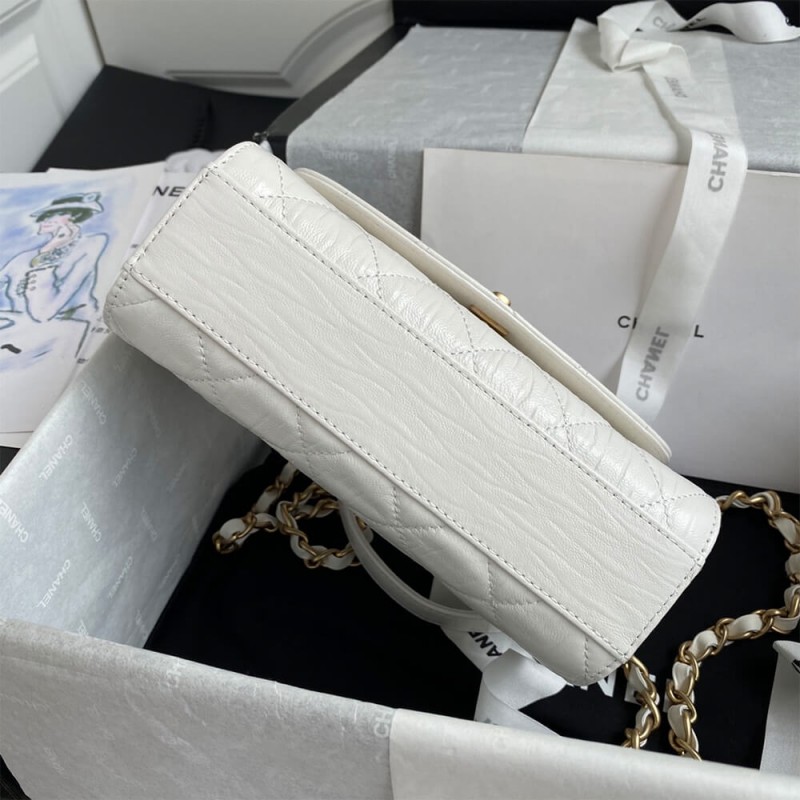 CHANEL Mini Flap Bag with Top Handle