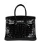 Birkin 30 Crocodile Black