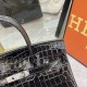 Birkin 30 Crocodile Black