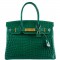 Birkin 30 Crocodile Green