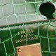 Birkin 30 Crocodile Green