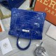 Birkin 30 Crocodile blue