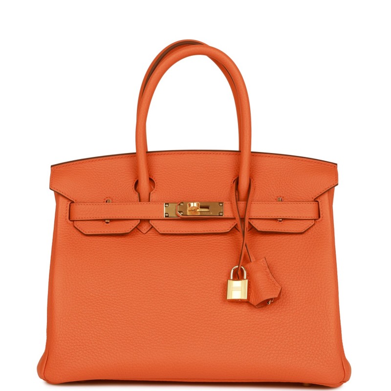 Birkin 30 Poppy Orange Bag