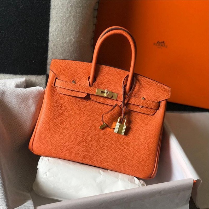 Birkin 30 Poppy Orange Bag