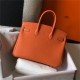 Birkin 30 Poppy Orange Bag