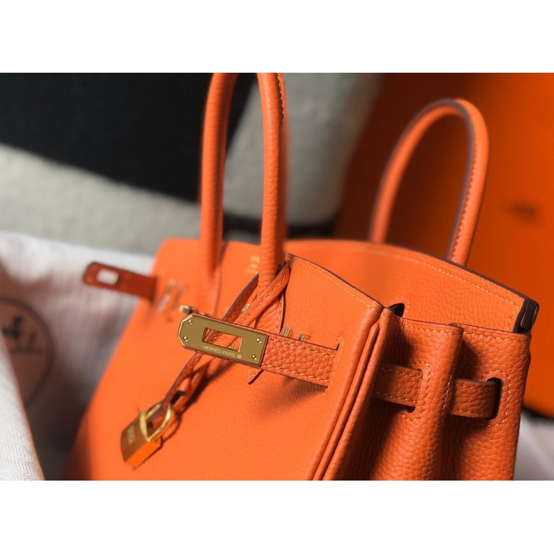 Birkin 30 Poppy Orange Bag