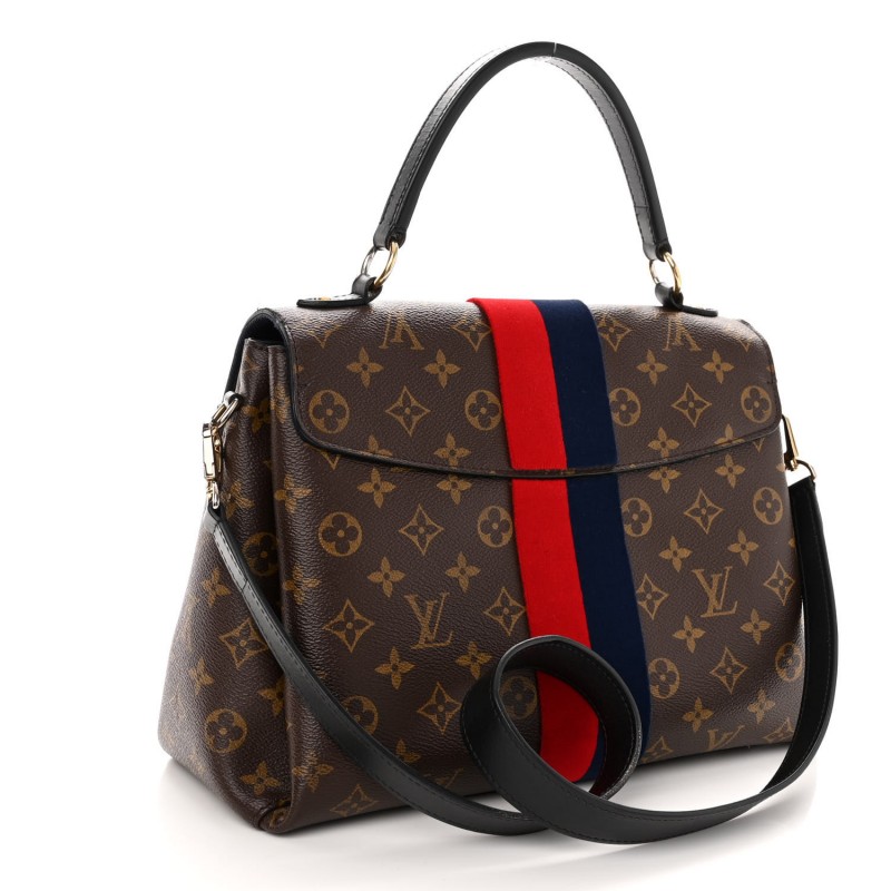 LOUIS VUITTON Monogram Georges MM Marine Cherry