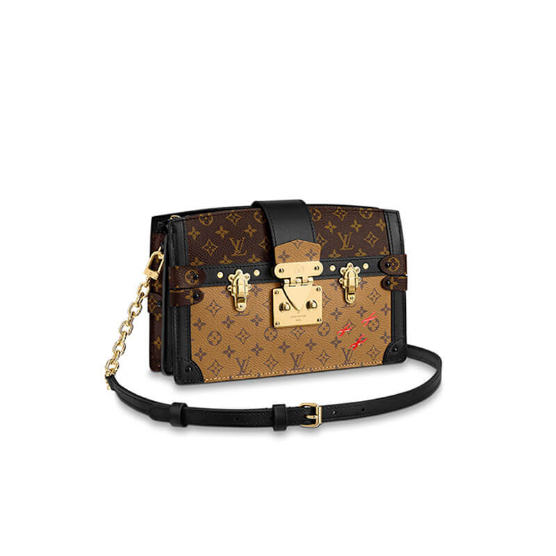 Louis Vuitton LV Trunk Clutch Handbag