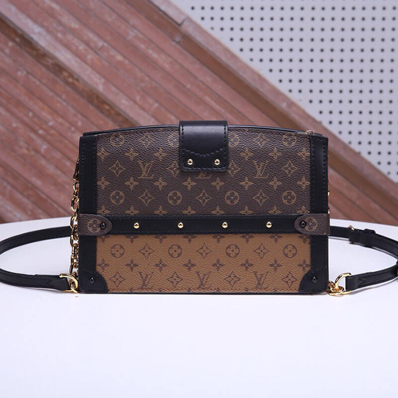 Louis Vuitton LV Trunk Clutch Handbag