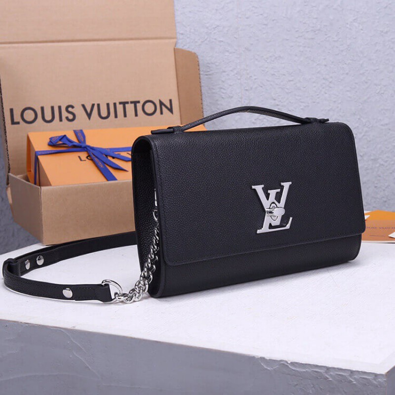 Louis Vuitton LV Lockme Clutch Purse