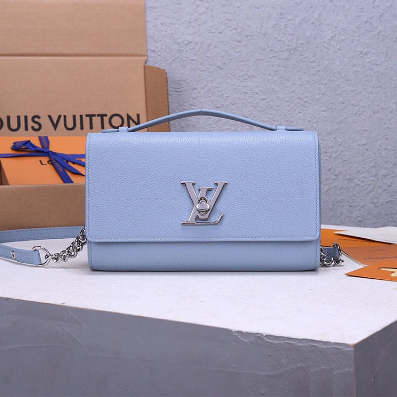 Louis Vuitton LV Lockme Clutch Purse