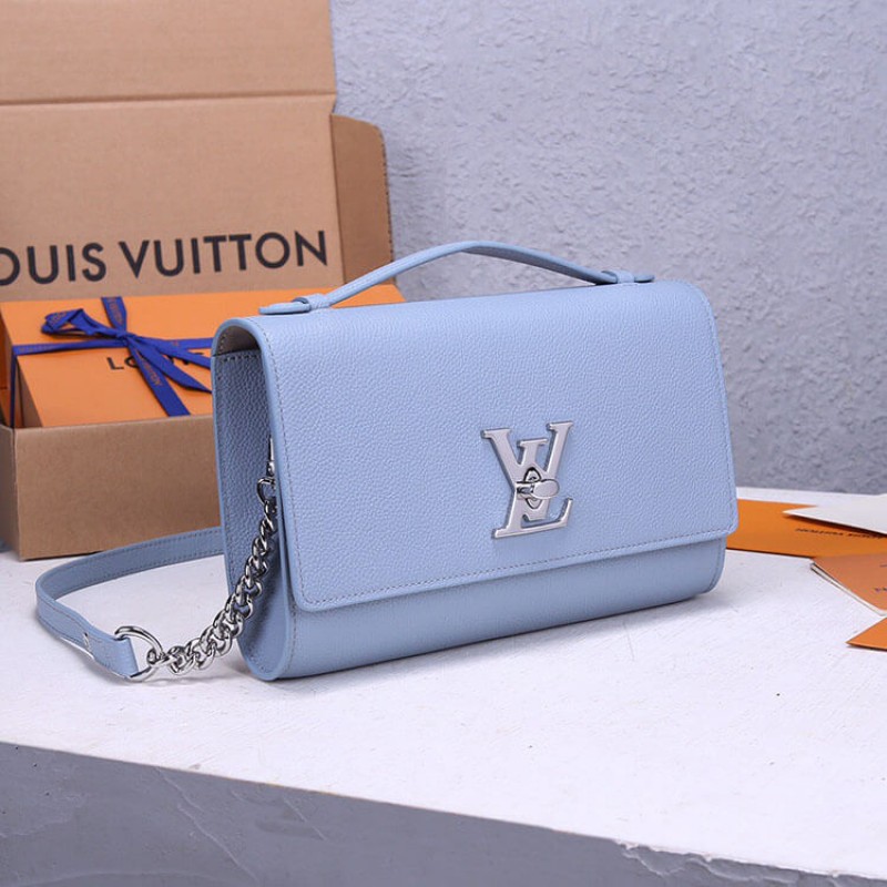 Louis Vuitton LV Lockme Clutch Purse