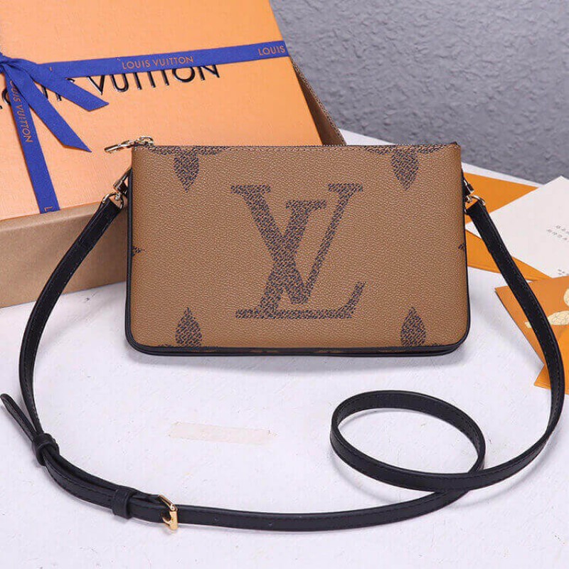 Louis Vuitton LV Double Zip Pochette