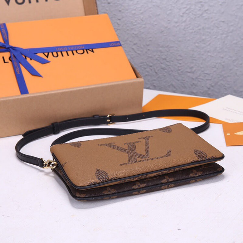 Louis Vuitton LV Double Zip Pochette