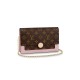 Louis Vuitton Louis Vuitton FLORE CHAIN WALLET