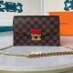 Louis Vuitton Louis Vuitton CROISETTE CHAIN WALLET