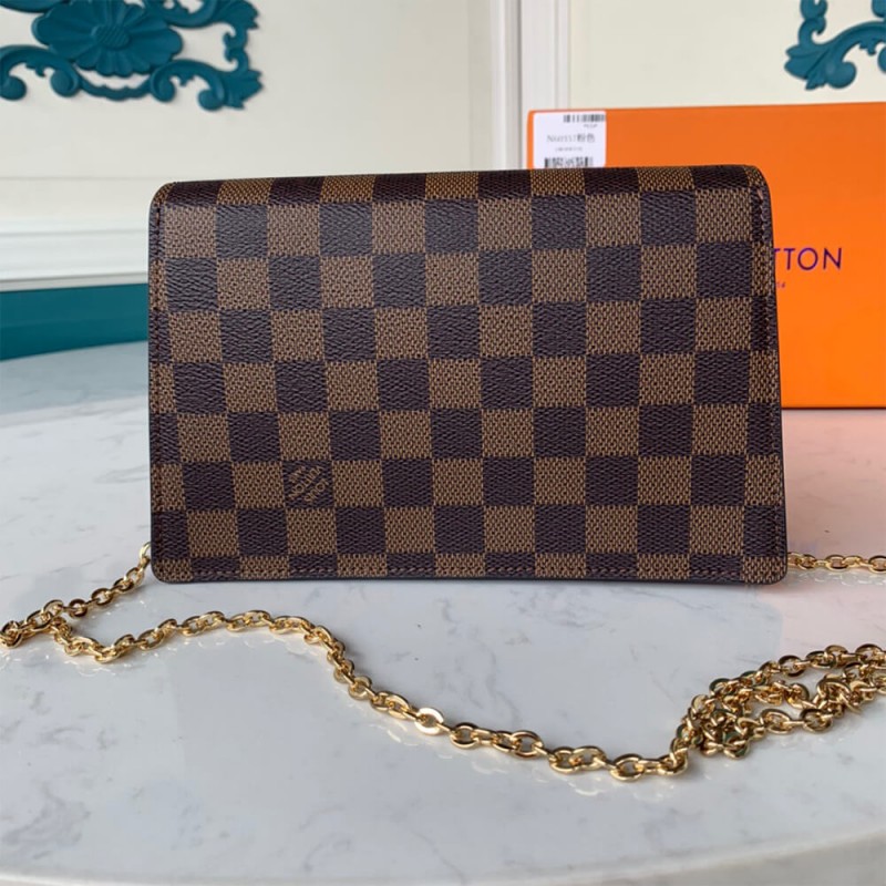 Louis Vuitton Louis Vuitton CROISETTE CHAIN WALLET