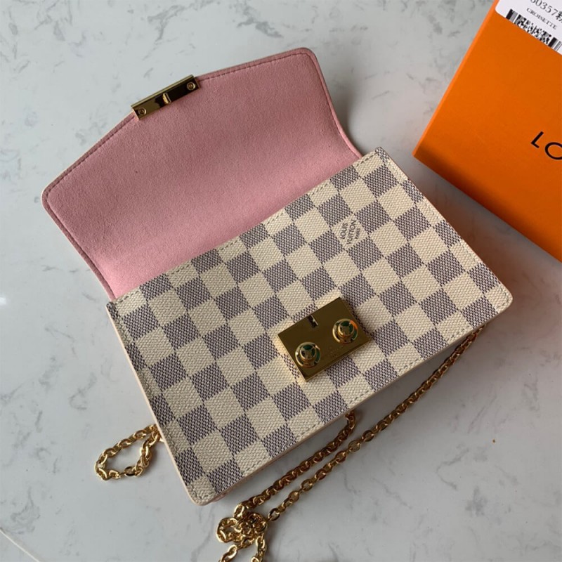 Louis Vuitton Louis Vuitton CROISETTE CHAIN WALLET