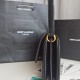 YSL Saint Laurent Le Maillon Shoulder Bag Leather Medium