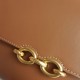 YSL Saint Laurent Le Maillon Shoulder Bag Leather Medium