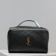 Vanity Case YSL Top-Handle Bag in Quilted Smooth Leather